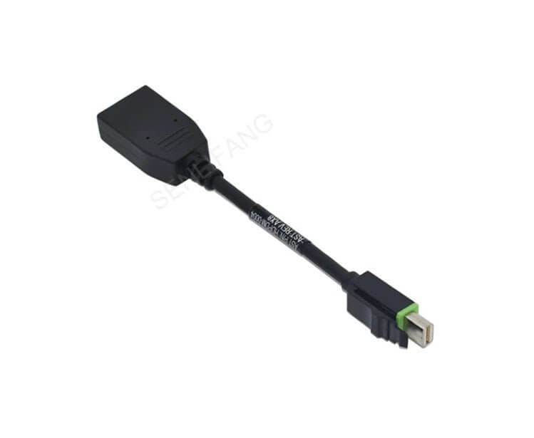 Mini DP to DP adapter cable for NVIDIA P600 video card, part number 030-0705-000, ideal for connecting displays.