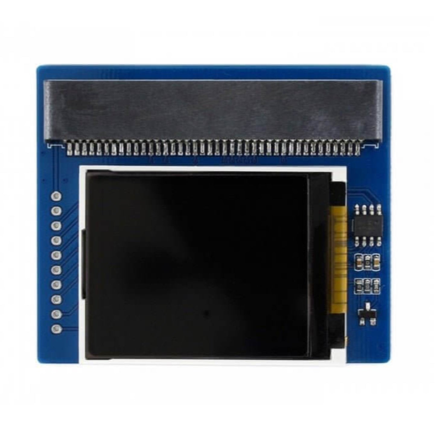 1.8-inch colorful display module for micro:bit, featuring 160x128 resolution and vibrant 65K colors.