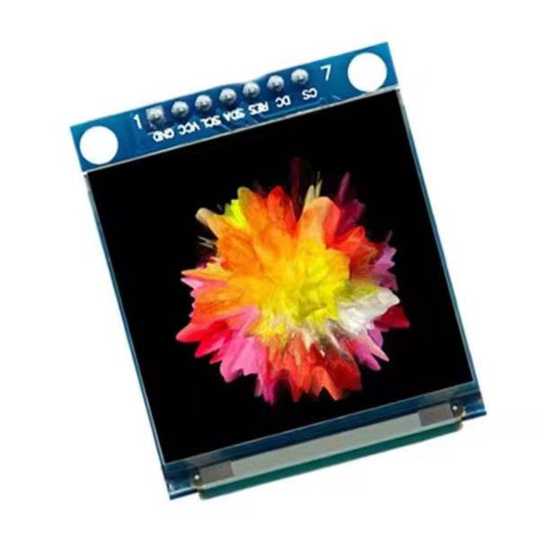 1.5 inch SSD1351 full color OLED display module for Arduino, featuring vibrant visuals and compact design.