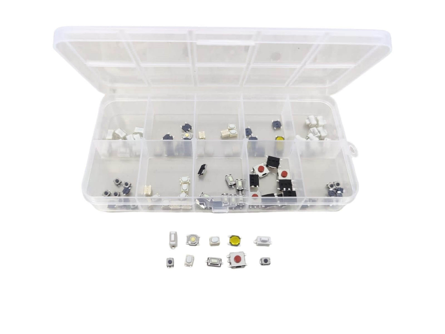 100pcs 10 Value Button Switch Set - Sun Cheong Computer Company Limited