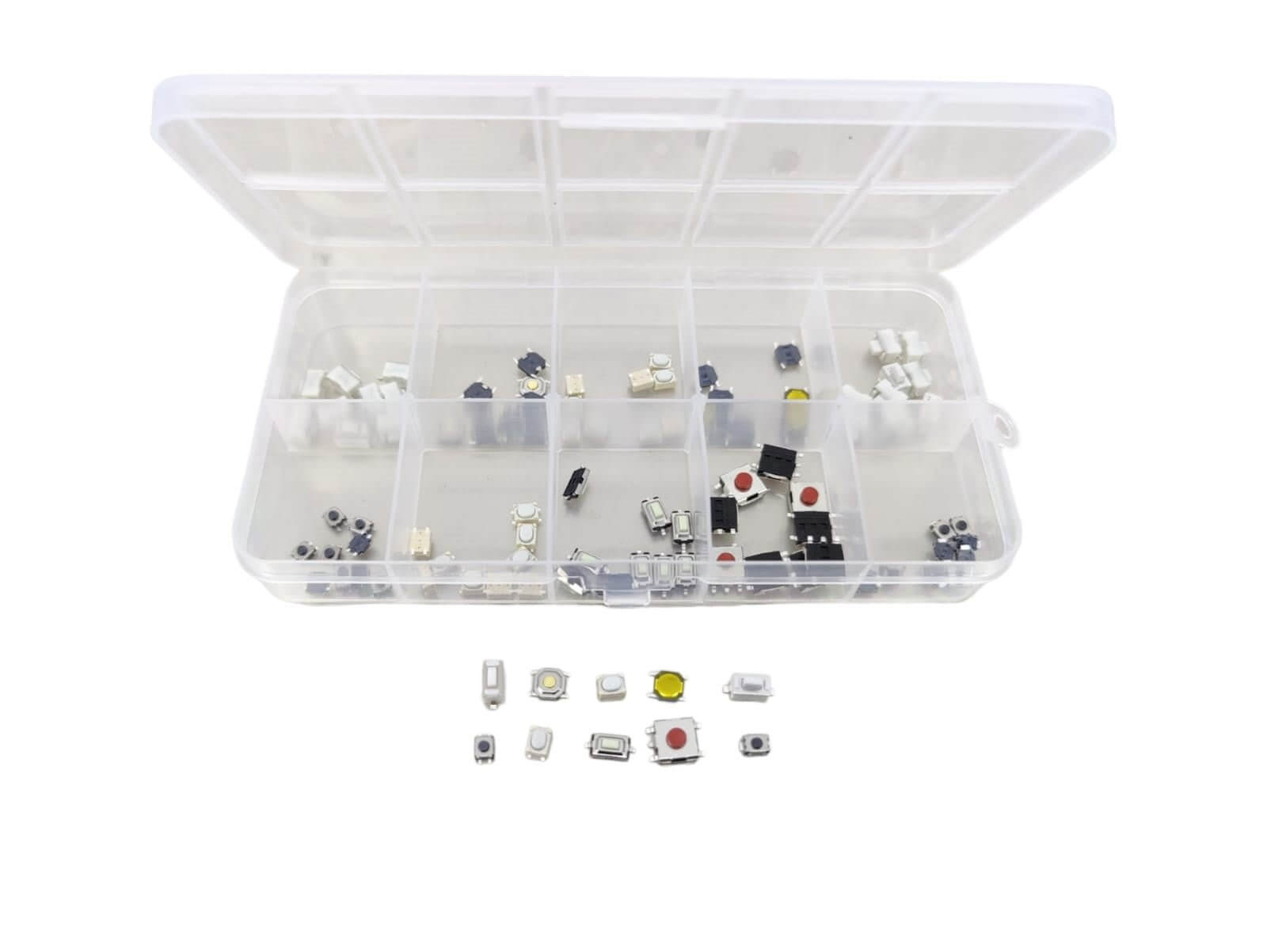 100pcs 10 Value Button Switch Set - Sun Cheong Computer Company Limited