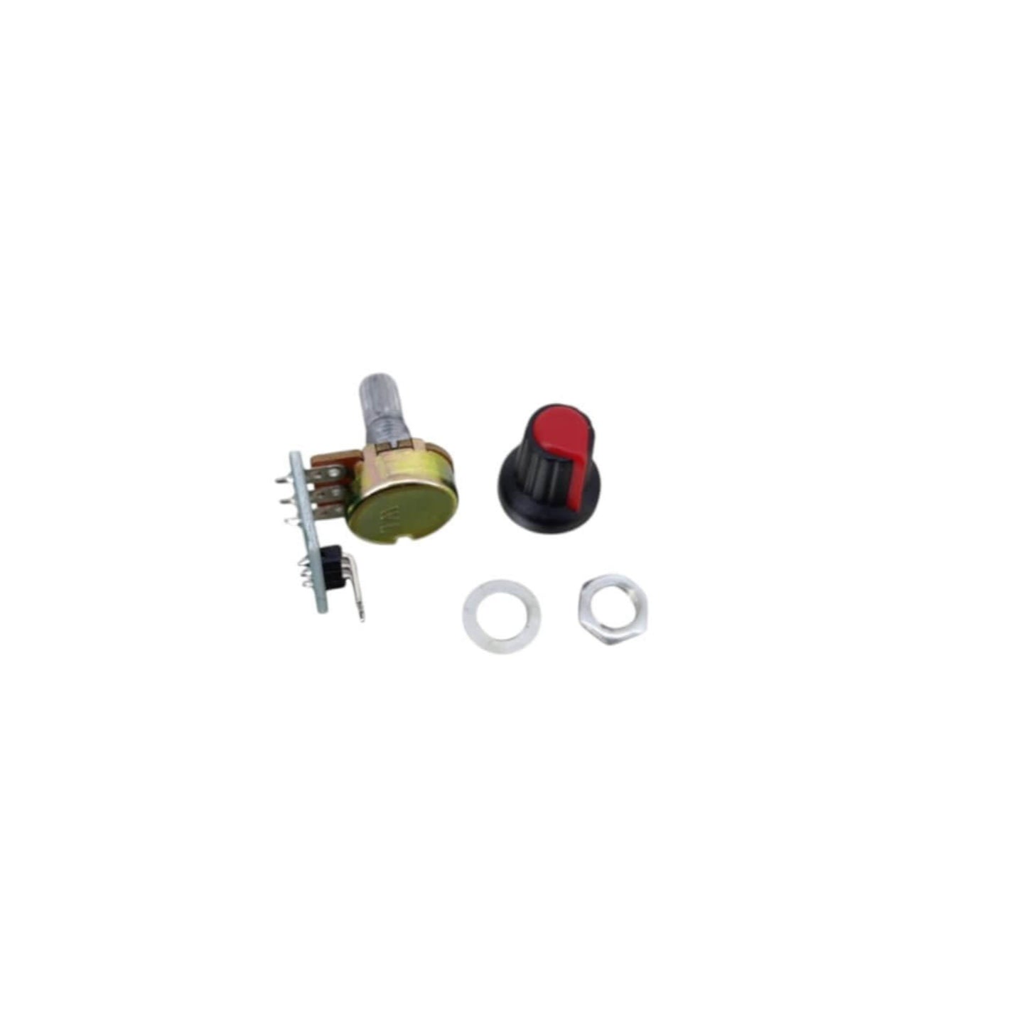 10k Adjustable Resistor Module with rotary potentiometer and knob for DIY electronics projects