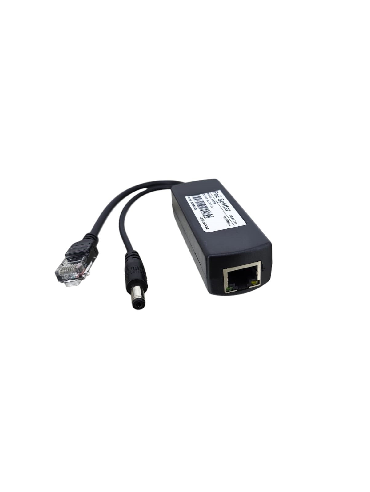 12V 2A POE splitter for IP camera, network cable power supply with low interference and 100m transmission distance.