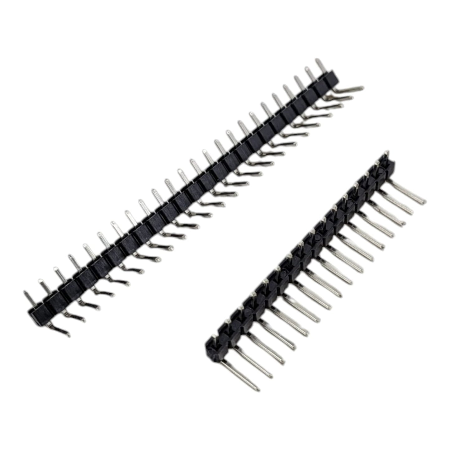 90 degree right angle 1x40 2.54mm pin header