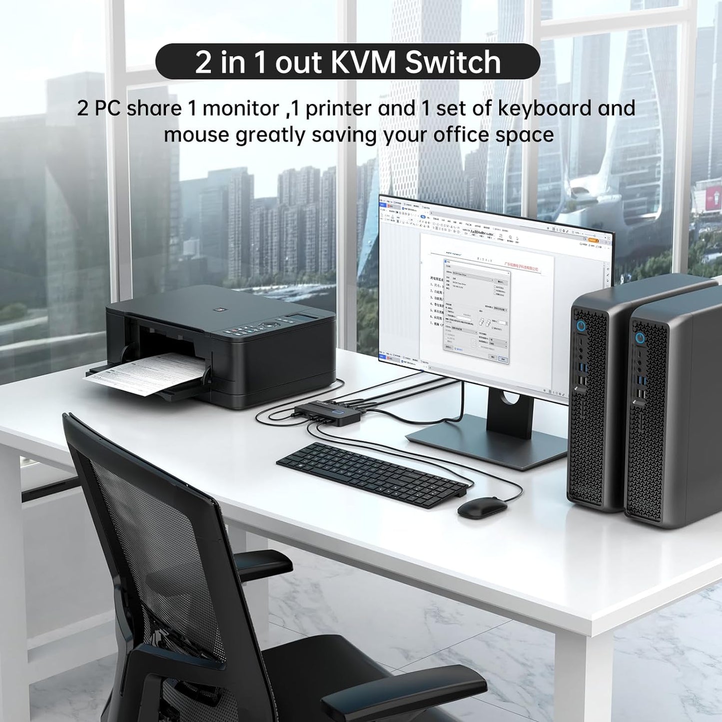 2 port kvm switch hk
