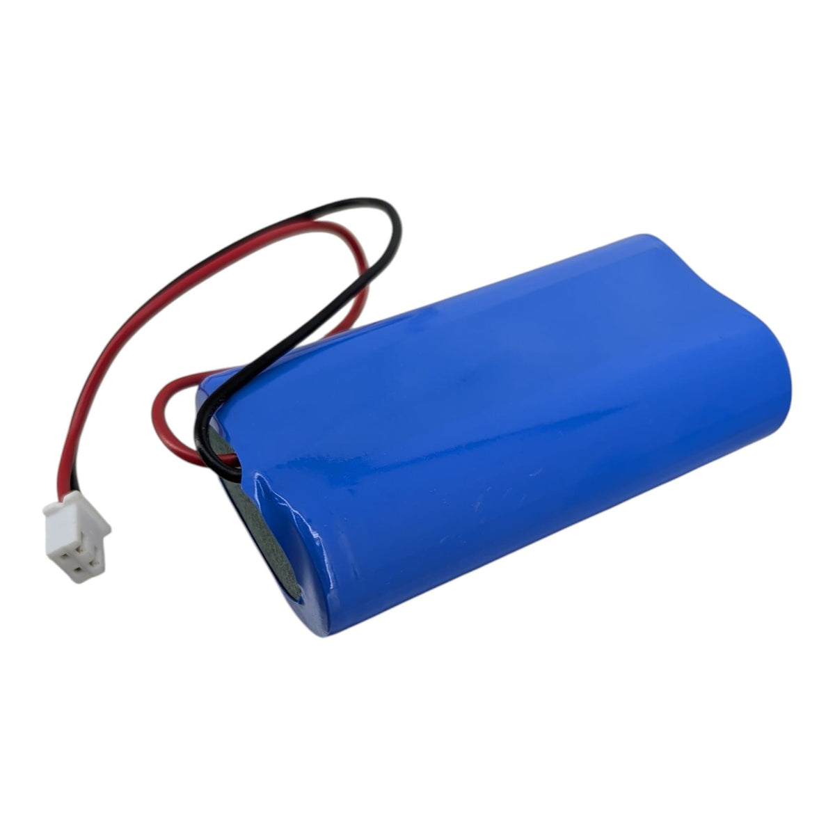QSUG 6000mAh 電池的 2-Pin 接口特寫,設計方便即插即用,免除焊接電芯的風險。