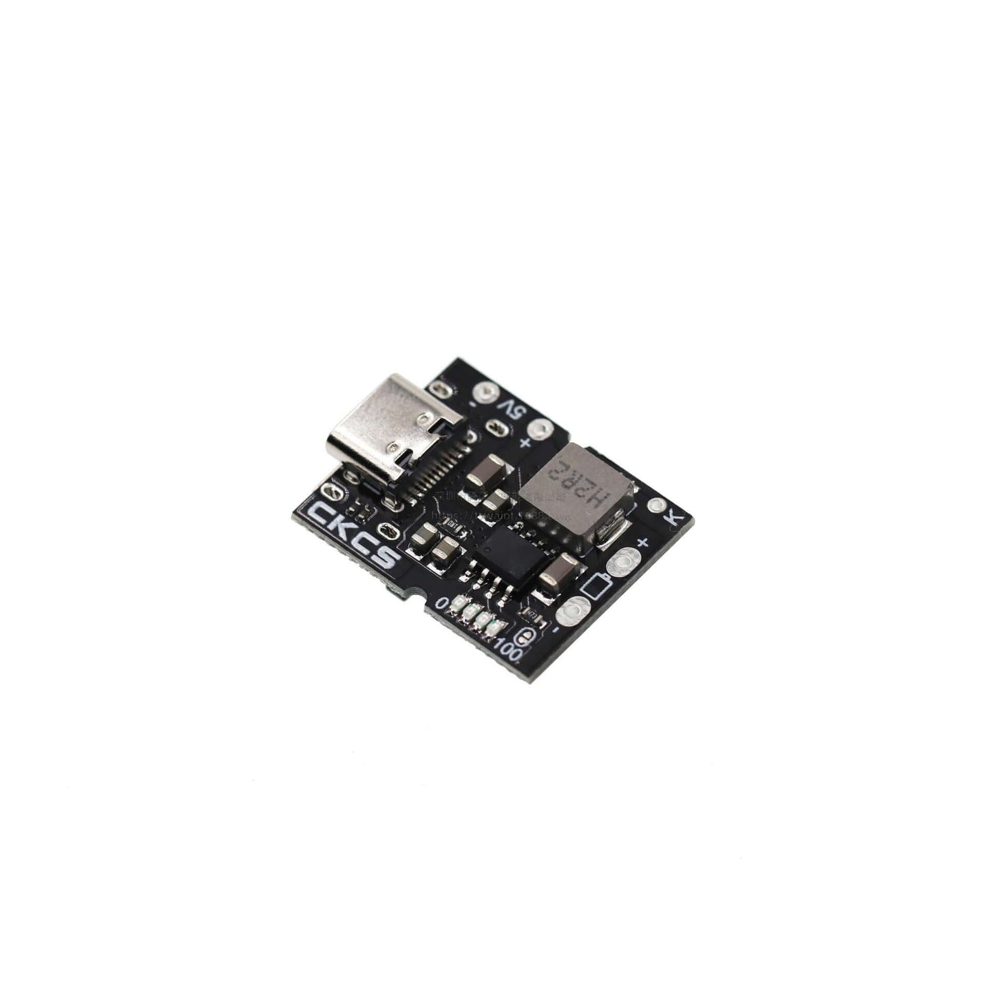 5V 2A charge-discharge integrated module with Type-C input, high precision, and USB-A soldering point.