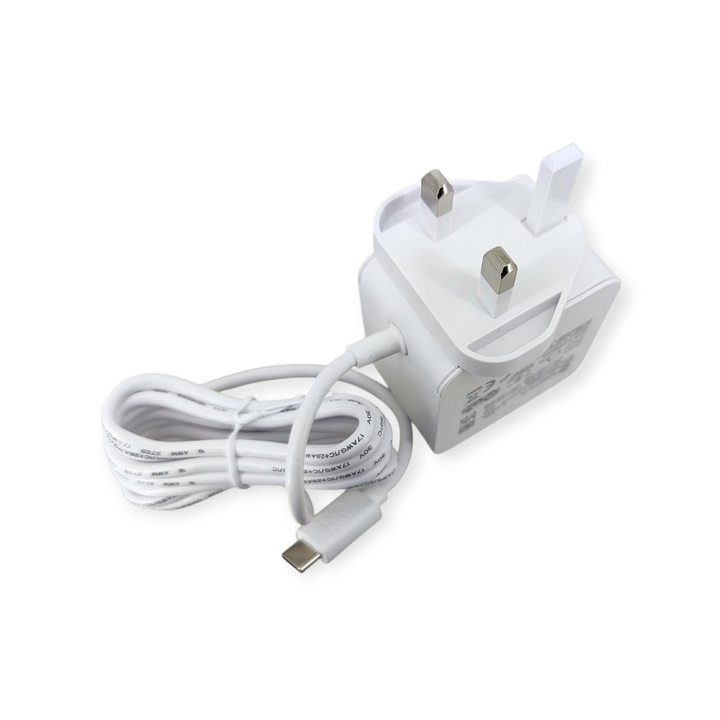 Raspberry Pi 官方 45W USB-C 電源供應器 (英規插頭)