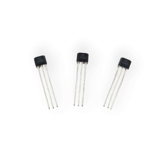 49E Linear Hall Sensor Switch 3pcs pack TO-92 magnetic field detectors for DIY electronics and robotics projects.