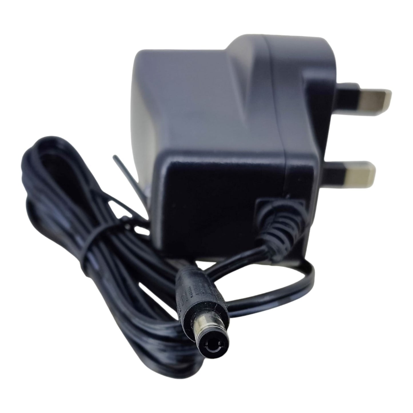 5.5mm x 2.1mm DC barrel jack connector close up