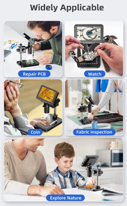 5 Inch Digital Microscope 1000x