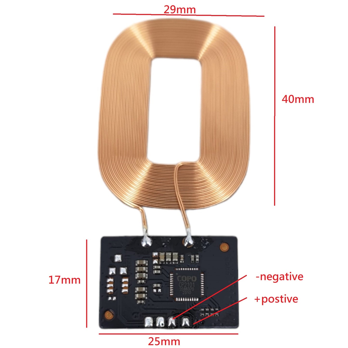 5v 7.5w Wireless Charger Receive Module