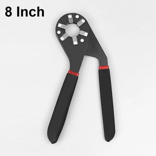 8 Inch Hexagonal Magic Wrench with adjustable torque, ideal for car repair and home use, featuring ergonomic handles.