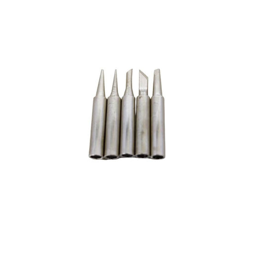 5PCS 936 soldering tips for electric soldering irons, ideal for electronics repair and circuit board soldering.