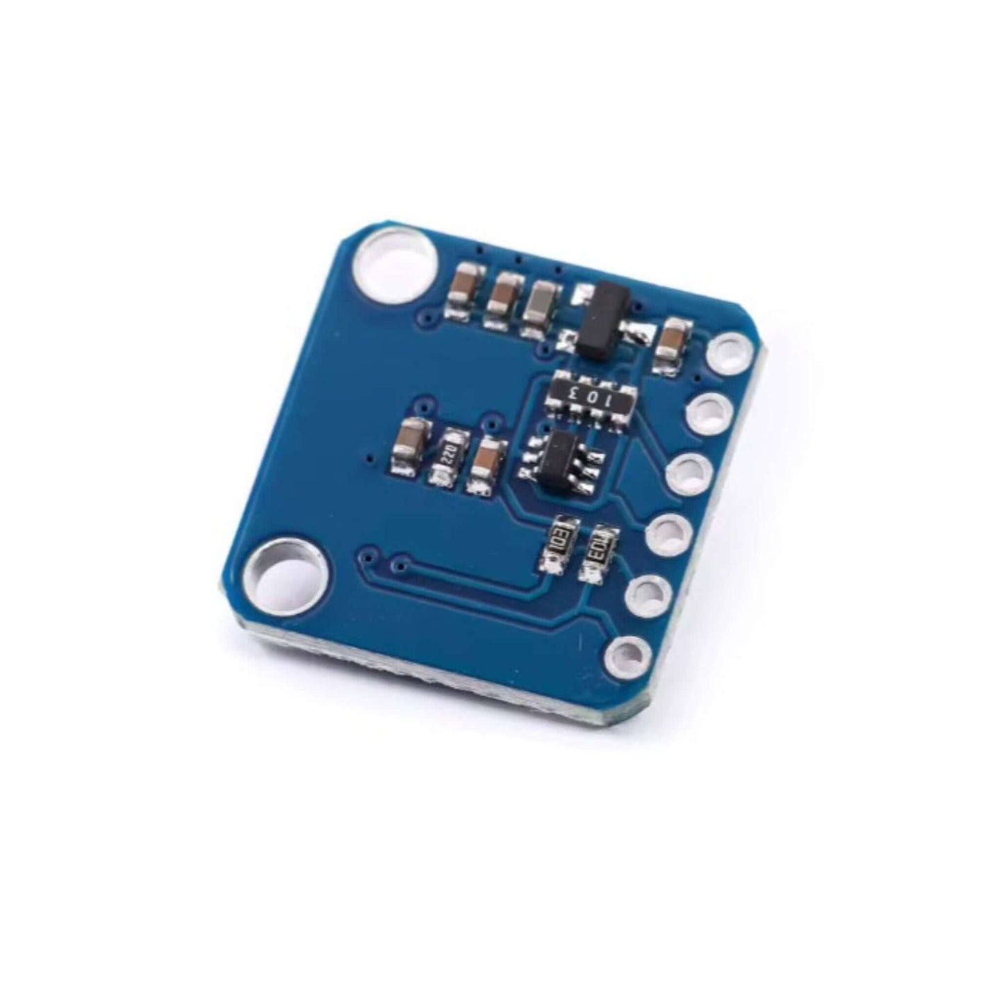 Back view of the AMG8833 8x8 thermal imager sensor module, showing surface-mount components.