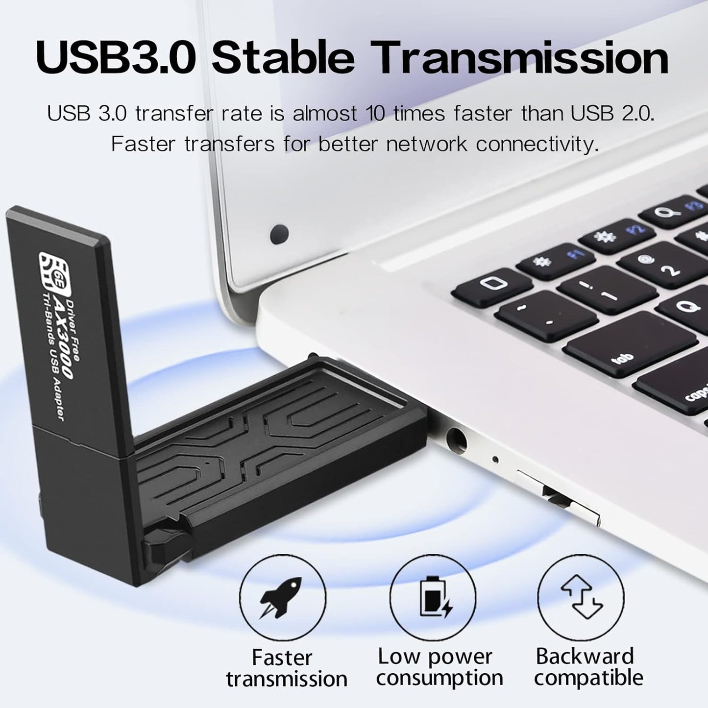 AX3000 WIFI6E USB Adapter │ USB Wifi Adapter