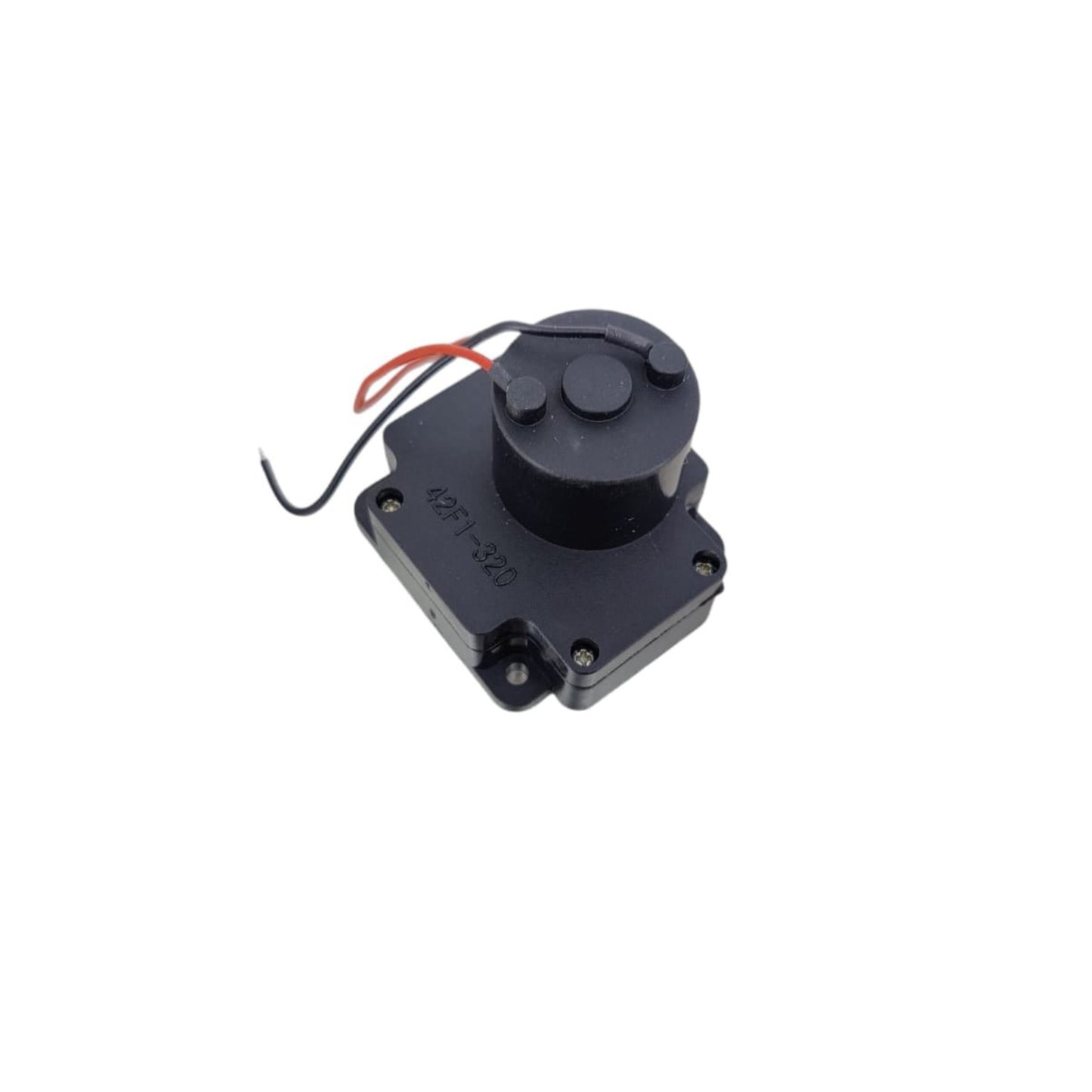 DC 5V motor for 90 degree rotation, durable gear motor for electronic locks, DIY toys, features metal and plastic gears.