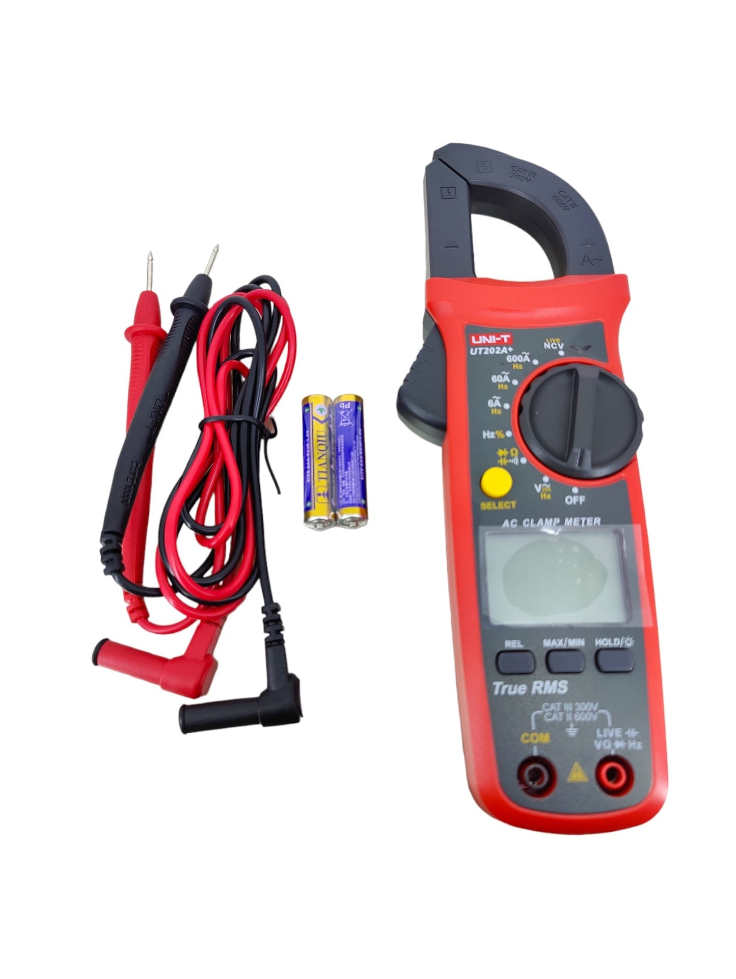 UNI-T UT202A+ Digital AC Clamp Meter Current 600A