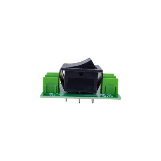DC reversible switch module with connector for controlling DC motors, compact design supporting up to 20A.