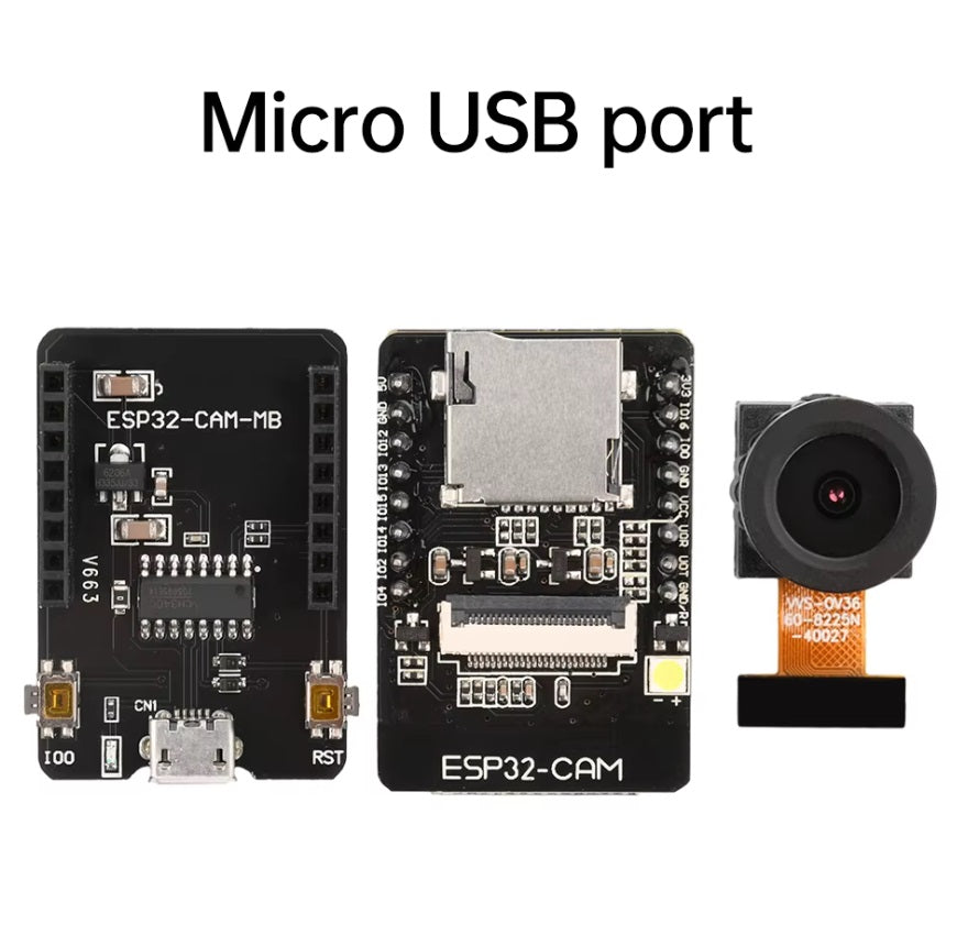 ESP32-CAM Module with OV3660 Camera