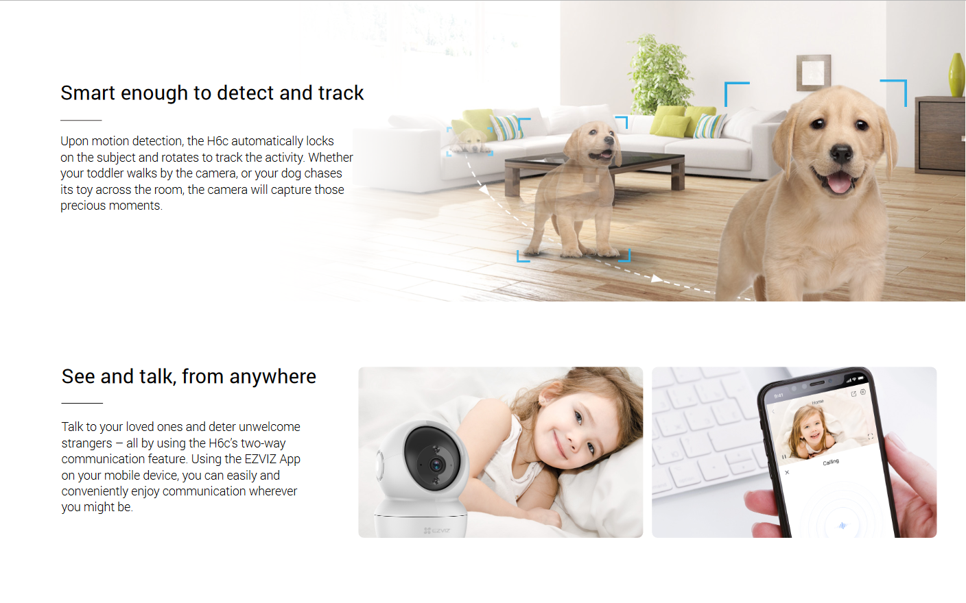 EZVIZ H6C Pro 1080P TYPE-C INDOOR CAM