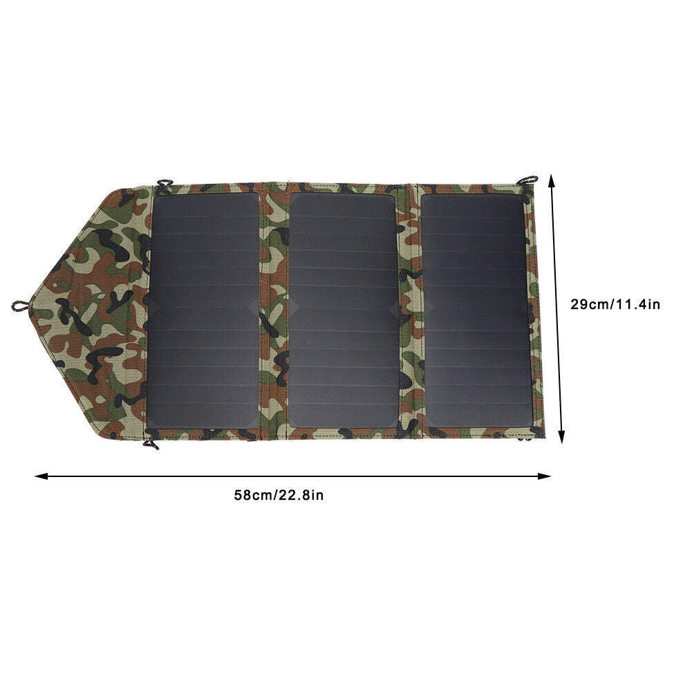 5V 21W Solar Panel, Portable Solar Charger