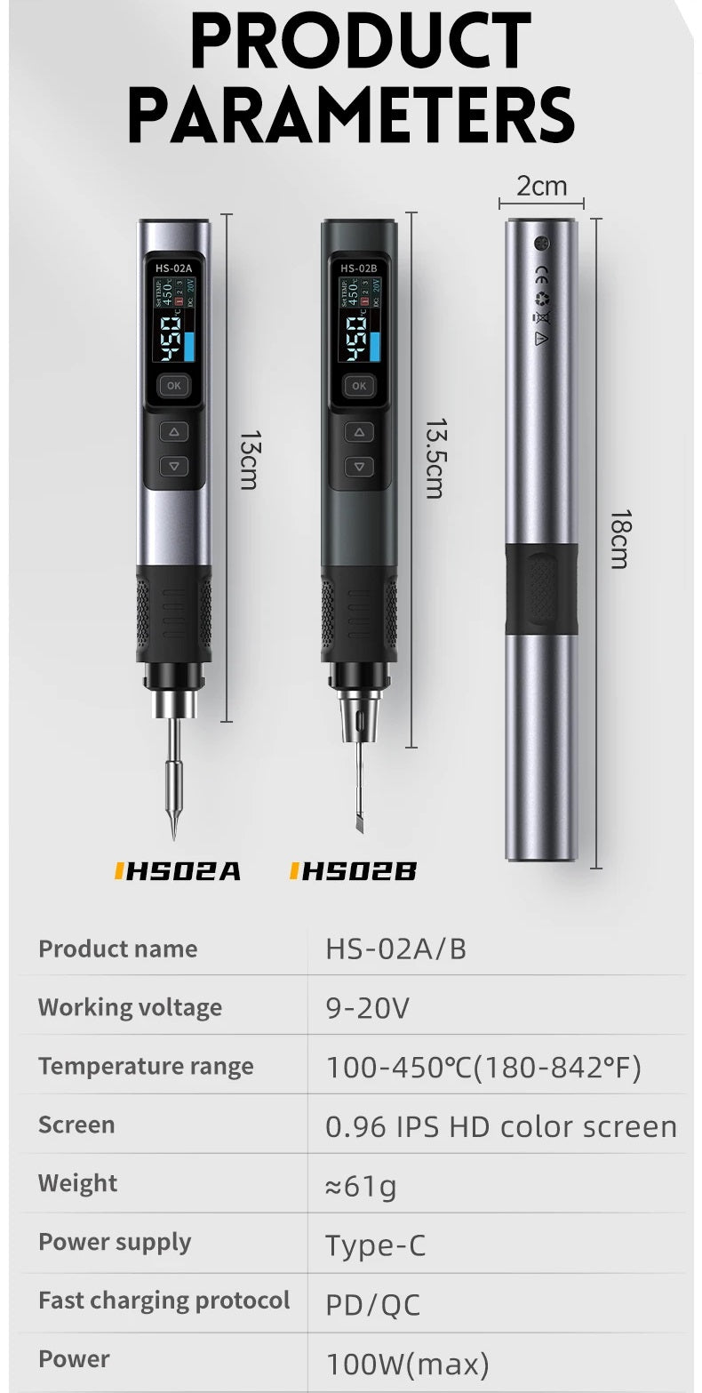 PD100W 電烙鐵 (HS-02)