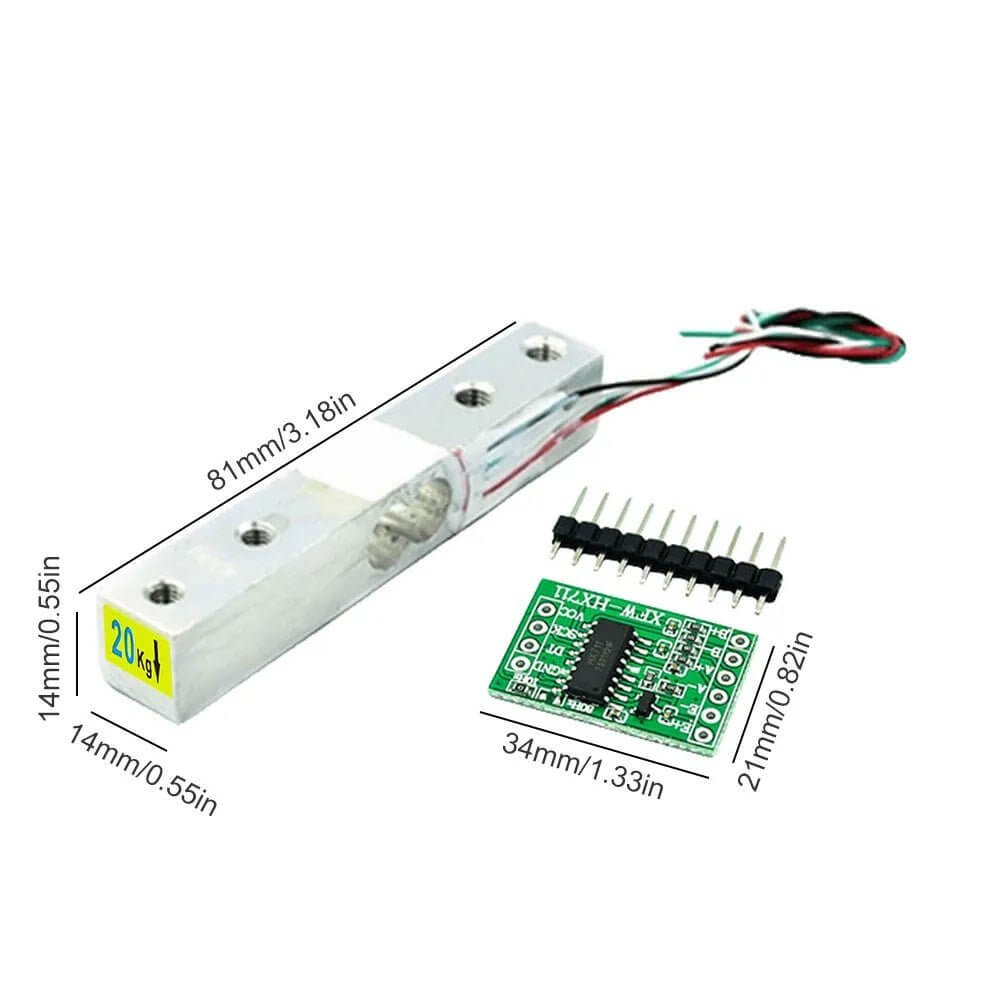 Load Cell 5KG HX711 AD Module - Sun Cheong Computer Company Limited