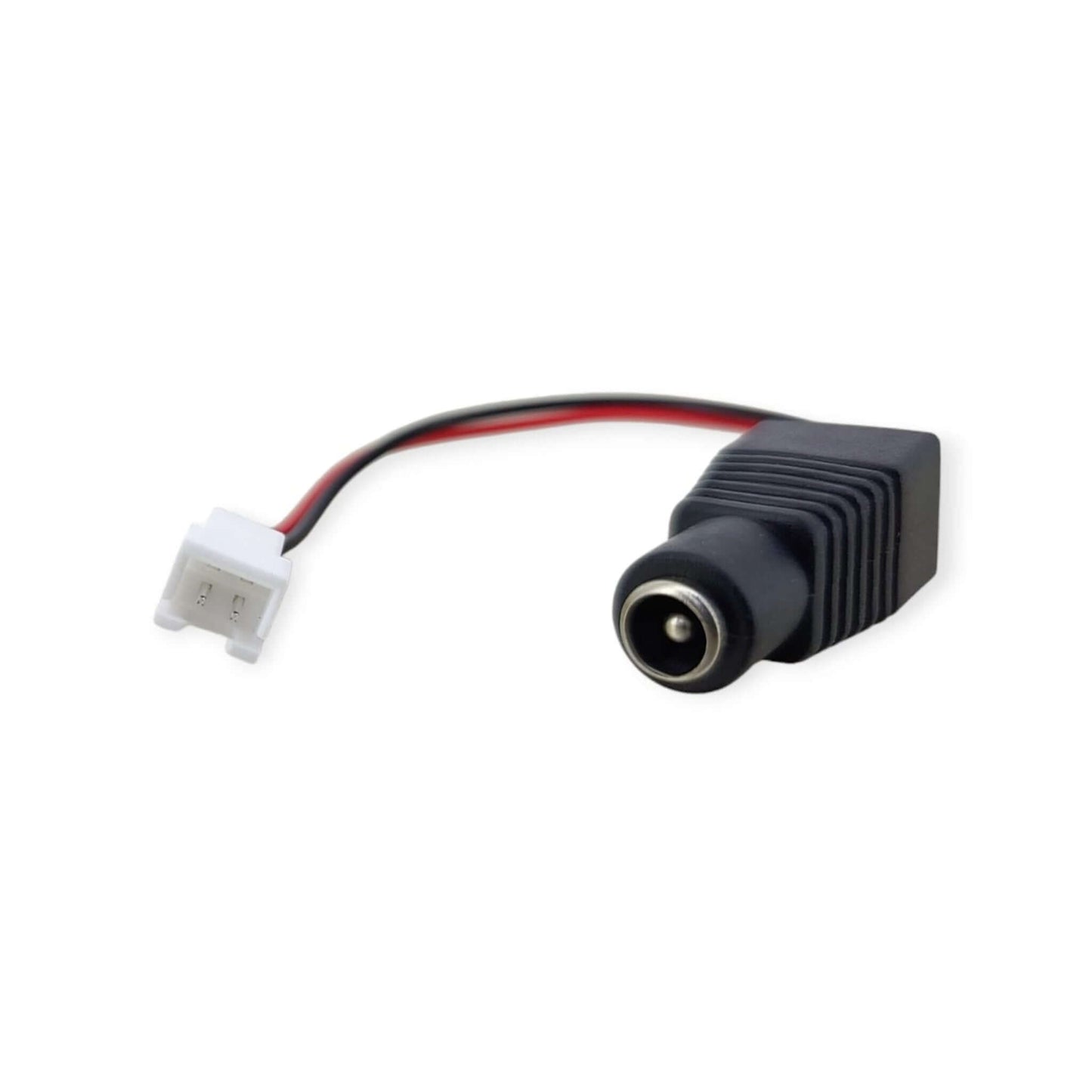 Electrical connector with wires on a white background