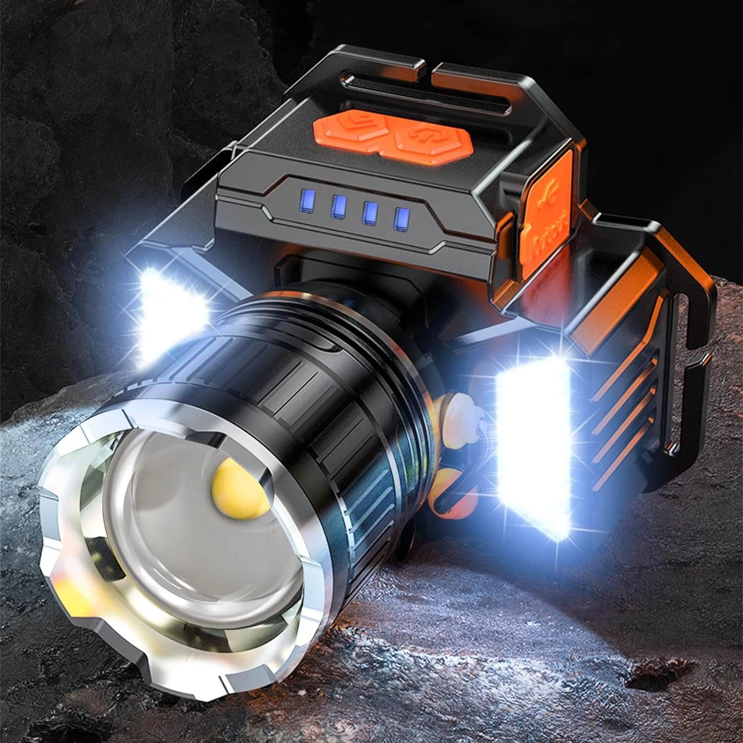 Multifunctional Rechargeable Bright Headlight - Sun Cheong Computer Company Limited