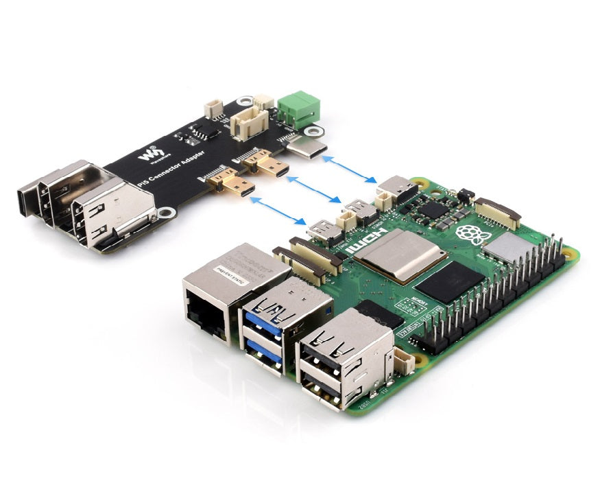 micro hdmi to hdmi extension board for raspberry pi 4b hk