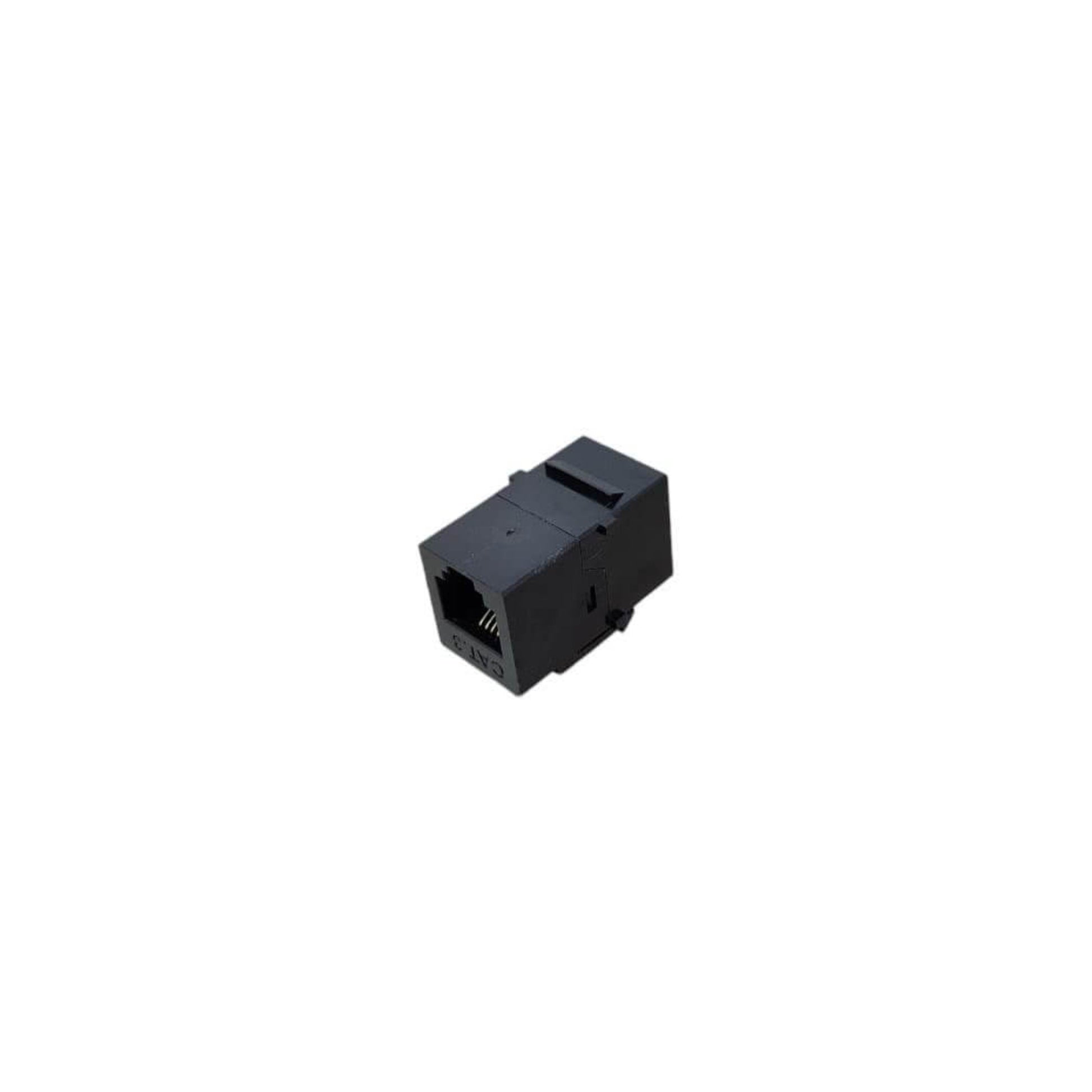 RJ11 Female to Female Connector for telephone extension, high fidelity sound, modular jack coupler.