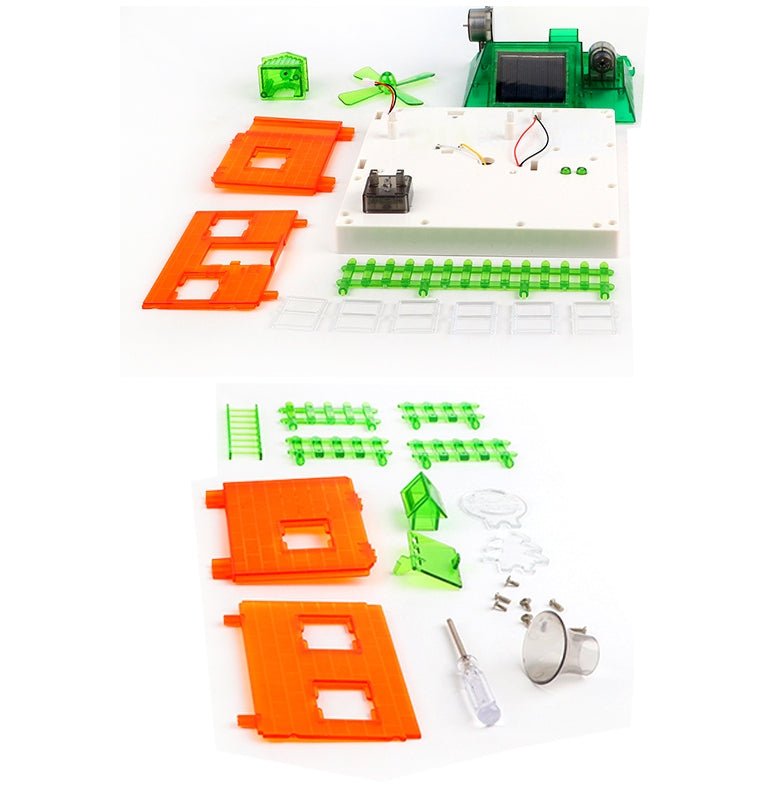 Solar Energy Concept House DIY Learning Kit