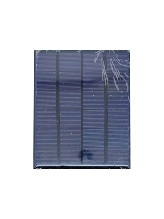 6V 2W mini solar panel, 136mm x 110mm, ideal for DIY projects and low-power appliances.