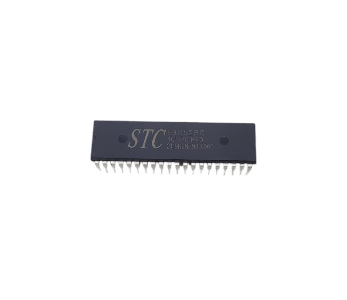 STC89C52RC Microcontroller, Enhanced 8051 MCU with 8KB Flash and 4KB EEPROM for automation projects.