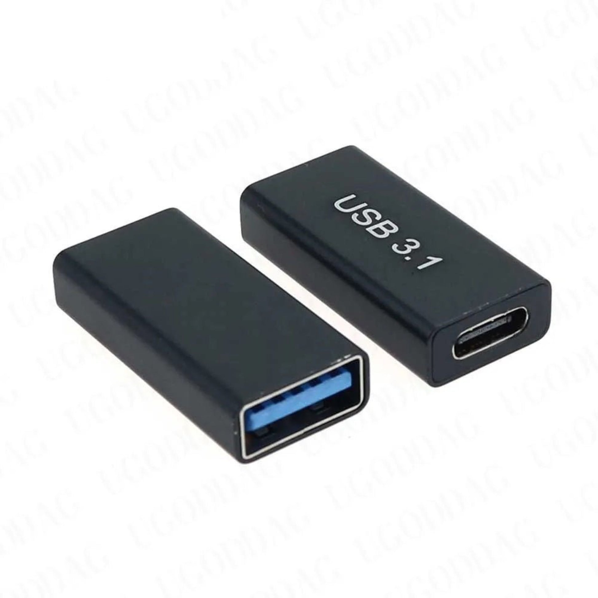 USB 3.1 Type-C Female to USB 3.0 Female Adapter for fast data transfer and charging.