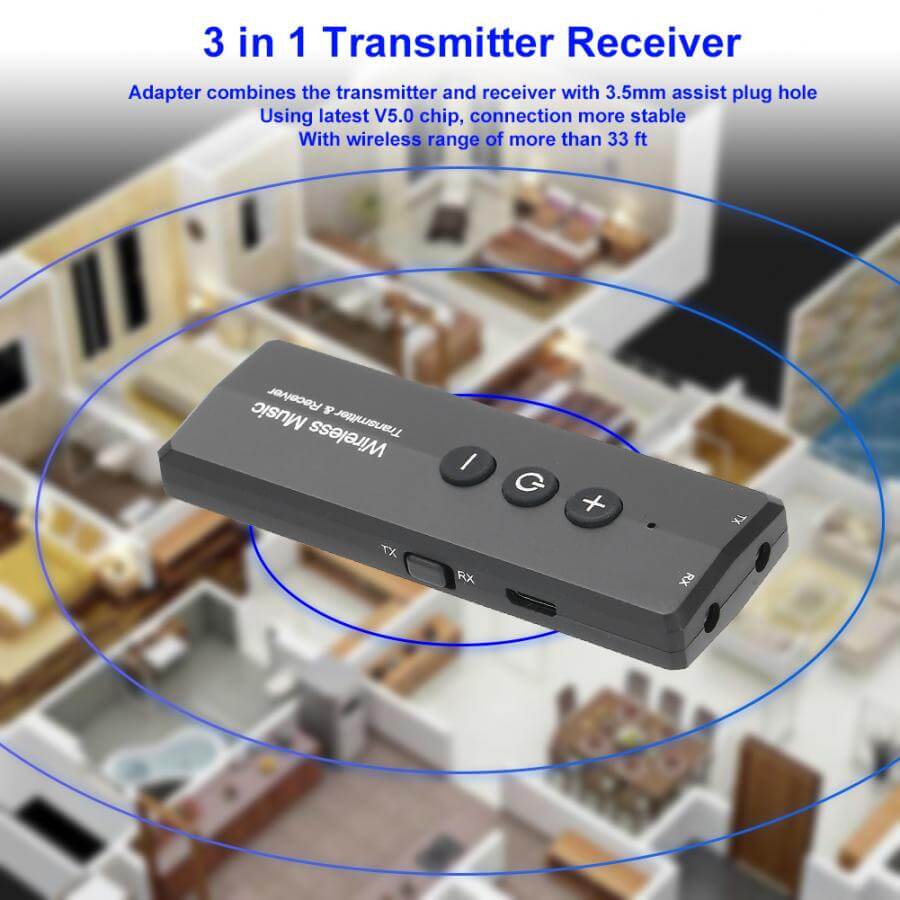 3 in 1 Bluetooth Audio Transmitter/Receiver Adapter - Sun Cheong Computer Company Limited