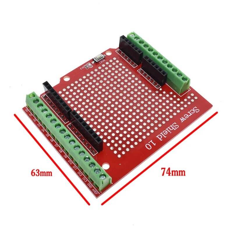 Arduino Proto Screw Shield for arduino UNO - Sun Cheong Computer Company Limited