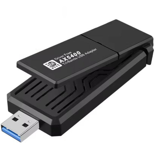 AX5400 WiFi 6E USB 3.0 Adapter for high-speed tri-band wireless connectivity