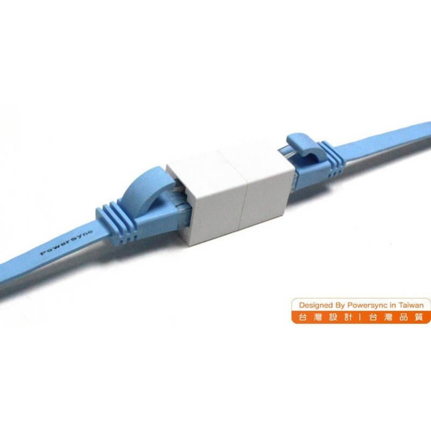 RJ45 Cat6 female to female network connector coupler extending Ethernet cables for fast 10 Gigabit connections.