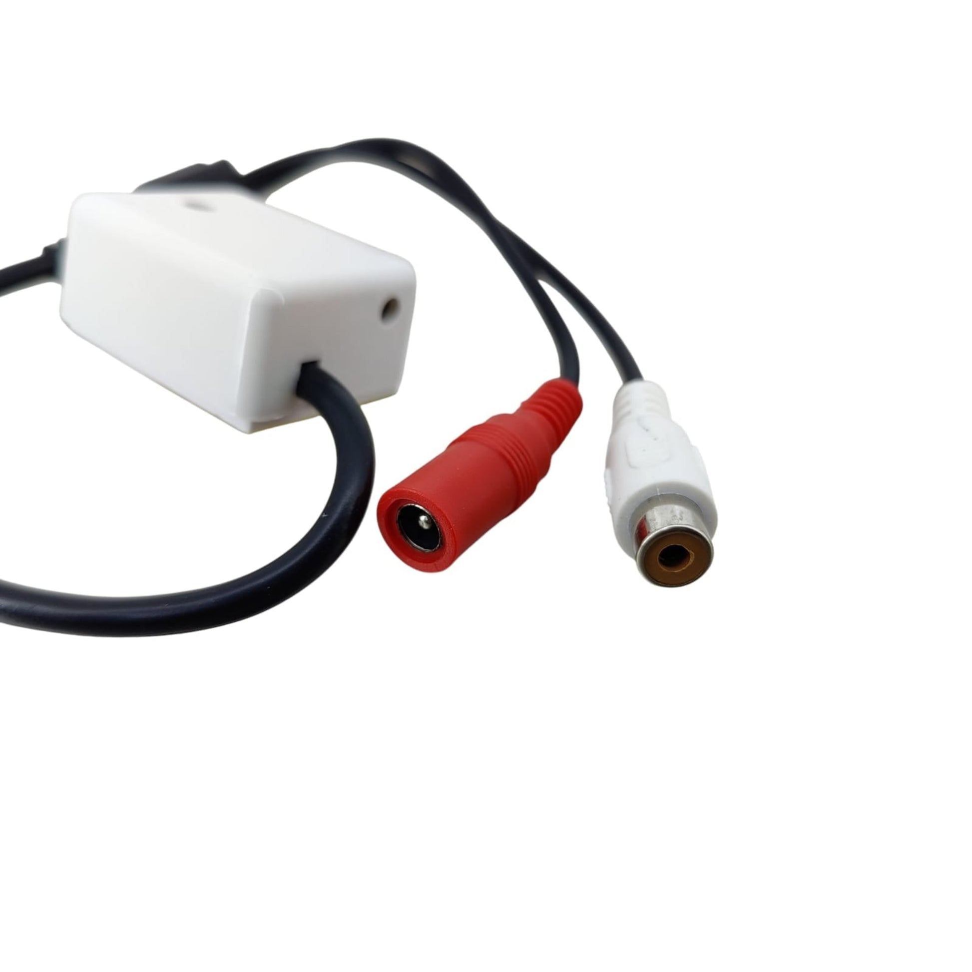 CCTV surveillance microphone for high-quality audio pickup