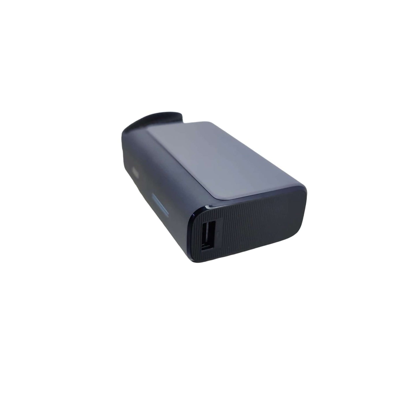 CUKTECH 10000mAh CP133L power bank showing the USB-A output port and sleek black design.