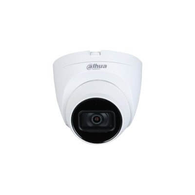 Dahua 2MP HDCVI IR Eyeball Camera with built-in mic, designed for high-quality day and night surveillance.