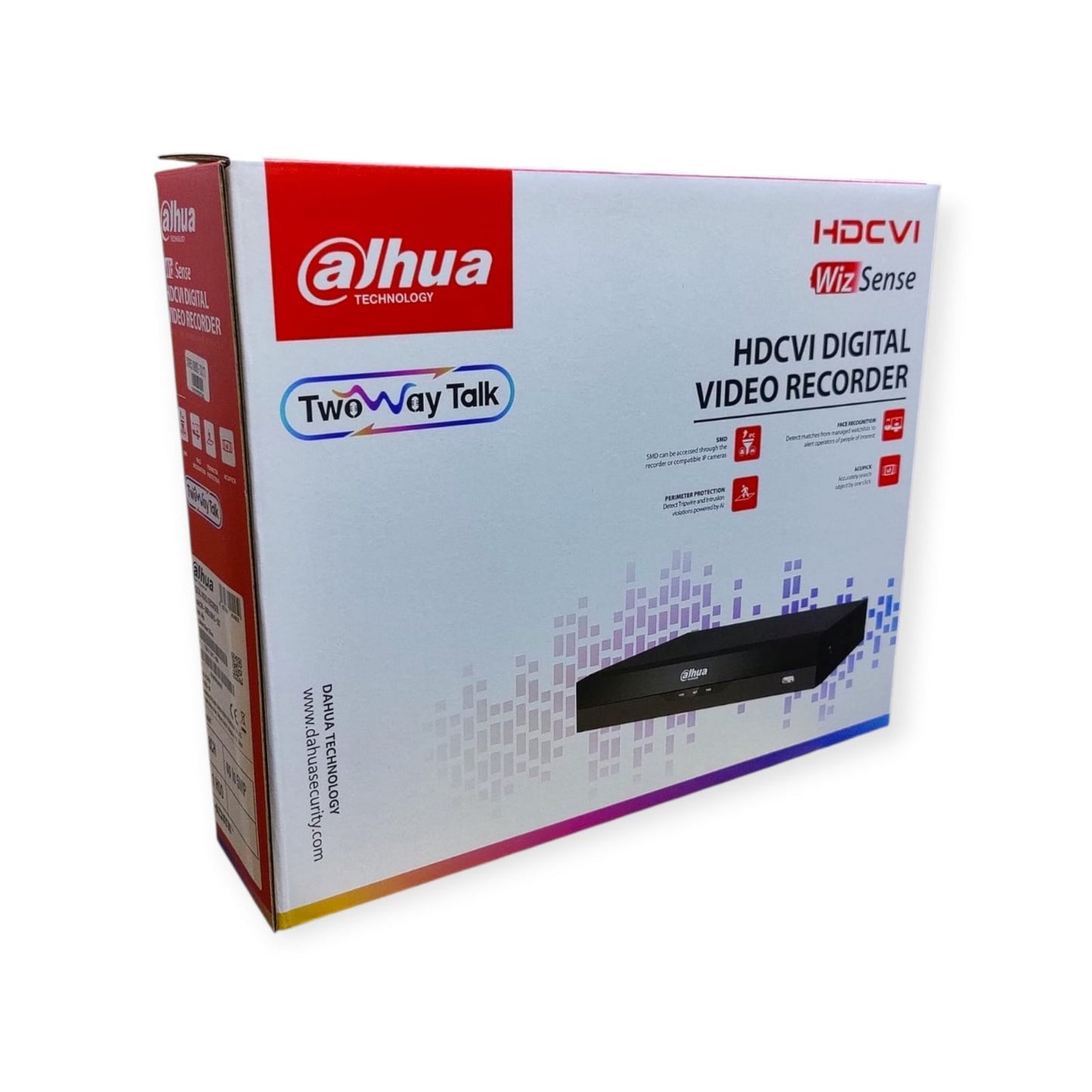 Dahua 8CH WizSense DVR model XVR5108HS-I3/T and included accessories for a CCTV system setup.