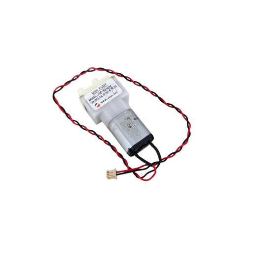 DC3.7-6V water suction pump with micro motor for aquariums and small drainage applications.