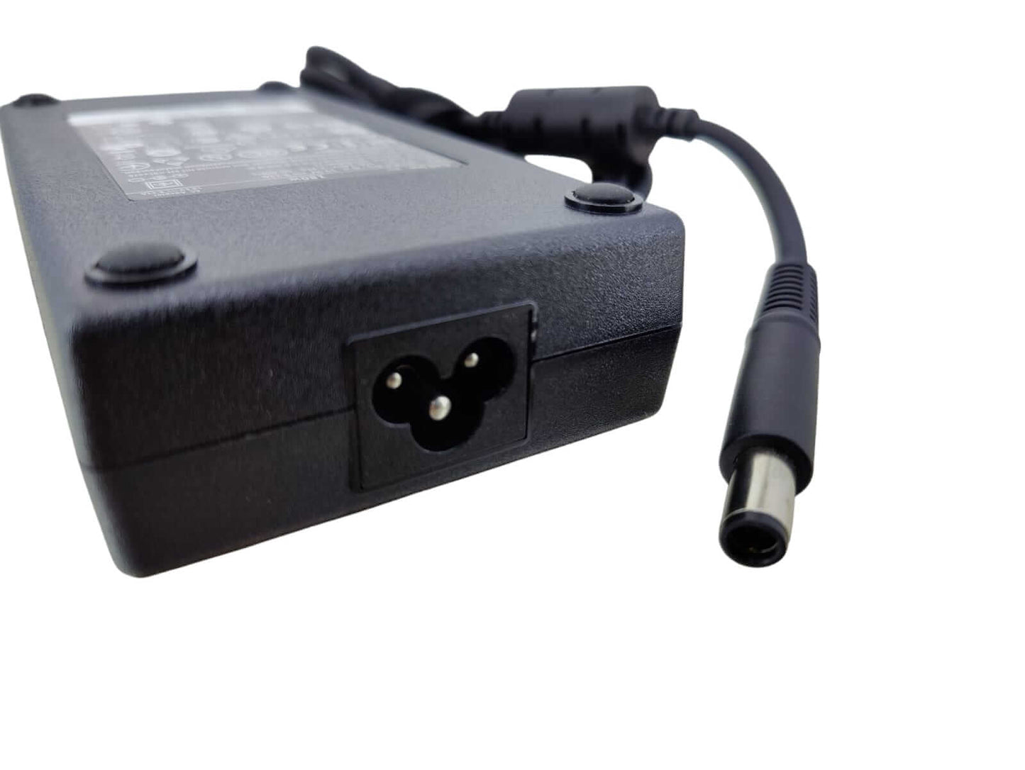 DELL 180W 19.5V laptop charger with 7.4x5.0mm connector, ideal for various DELL laptops and gaming series.