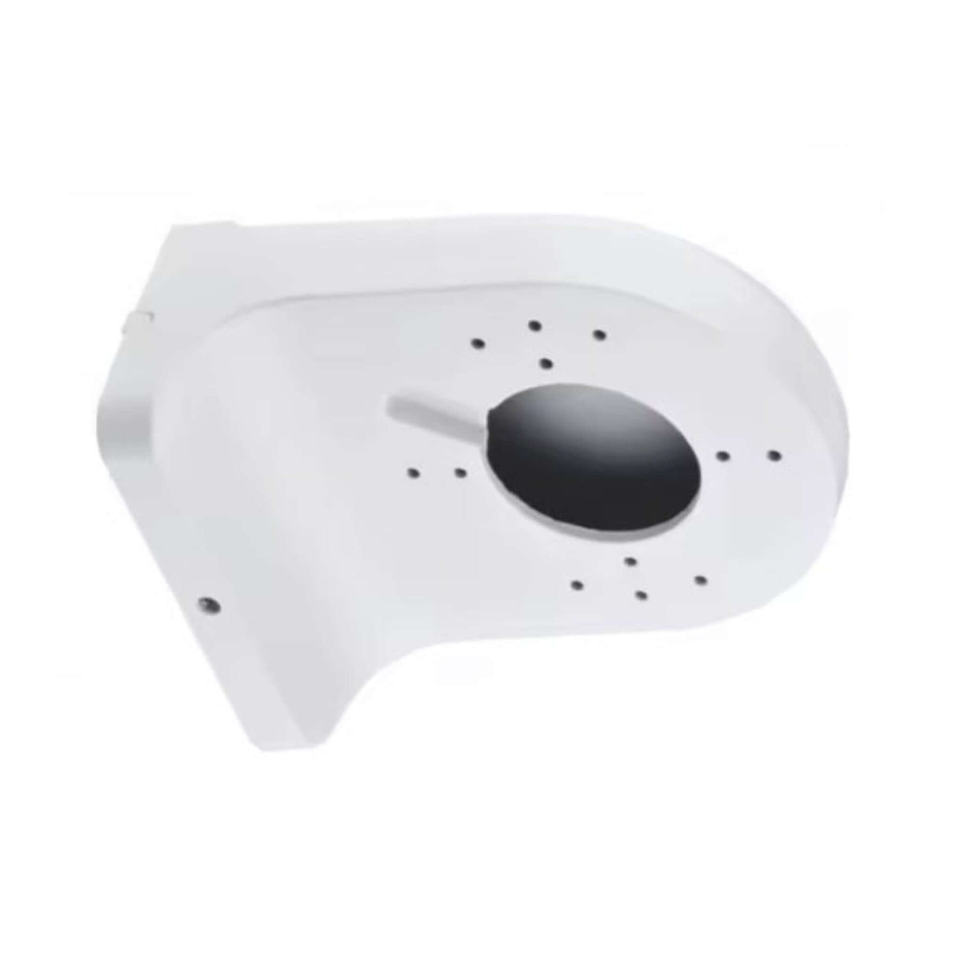 Angled view of the DH-PFB204W water-proof wall mount bracket, showcasing its sturdy design.