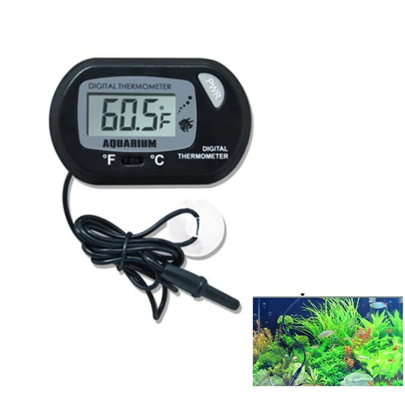魚缸溫度計防水探頭