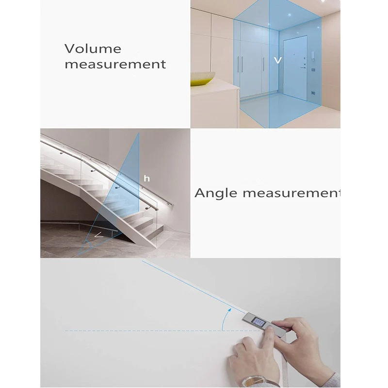 DUKA LS-P Laser Measure Laser Range finder 40M