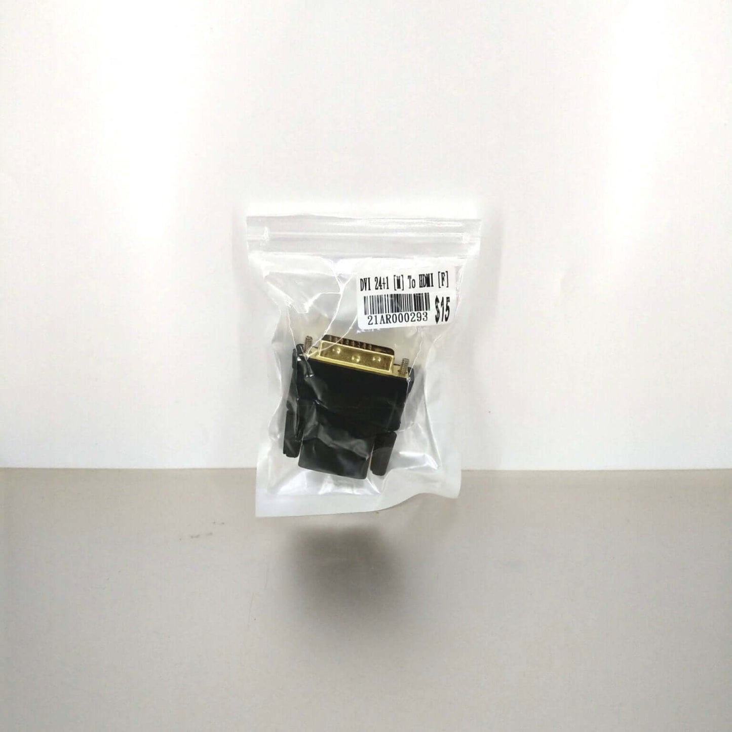 DVI-D (24+1) Male to HDMI Female Adapter in packaging for easy video conversion.